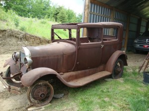 1920's Ford Model A (barn find)