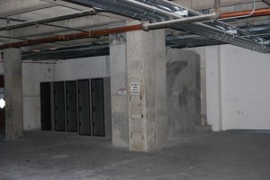 Raw space within Data Center building prior to remodel