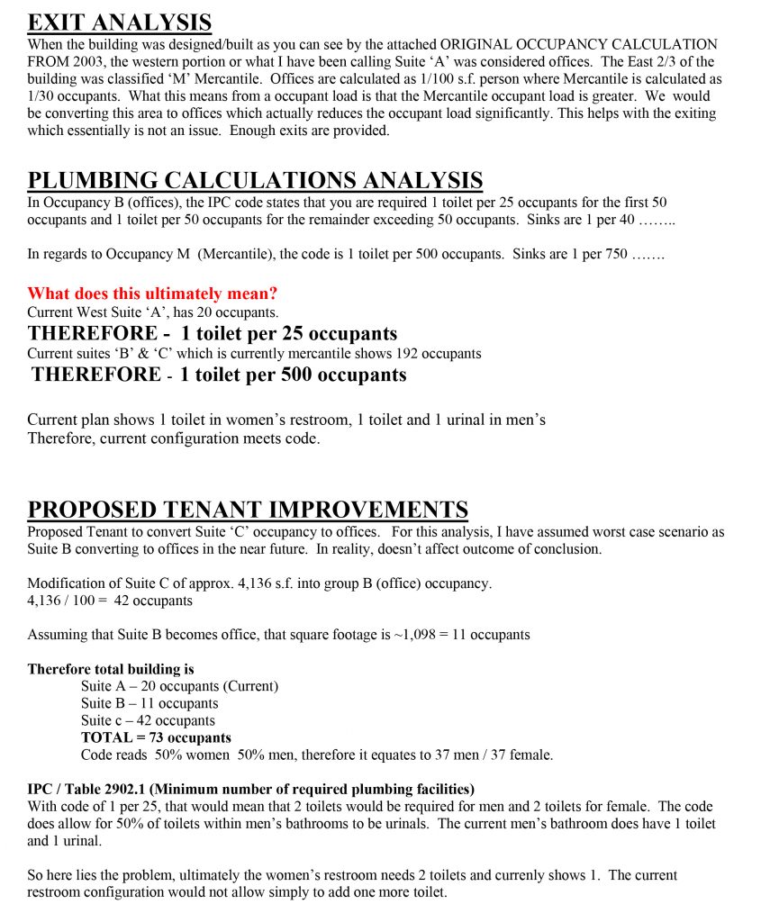 Office Architecture in Arizona - Building code analysis