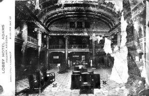 Lobby Hotel Adams 1894-1910